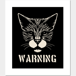 ANGRY CAT Posters and Art